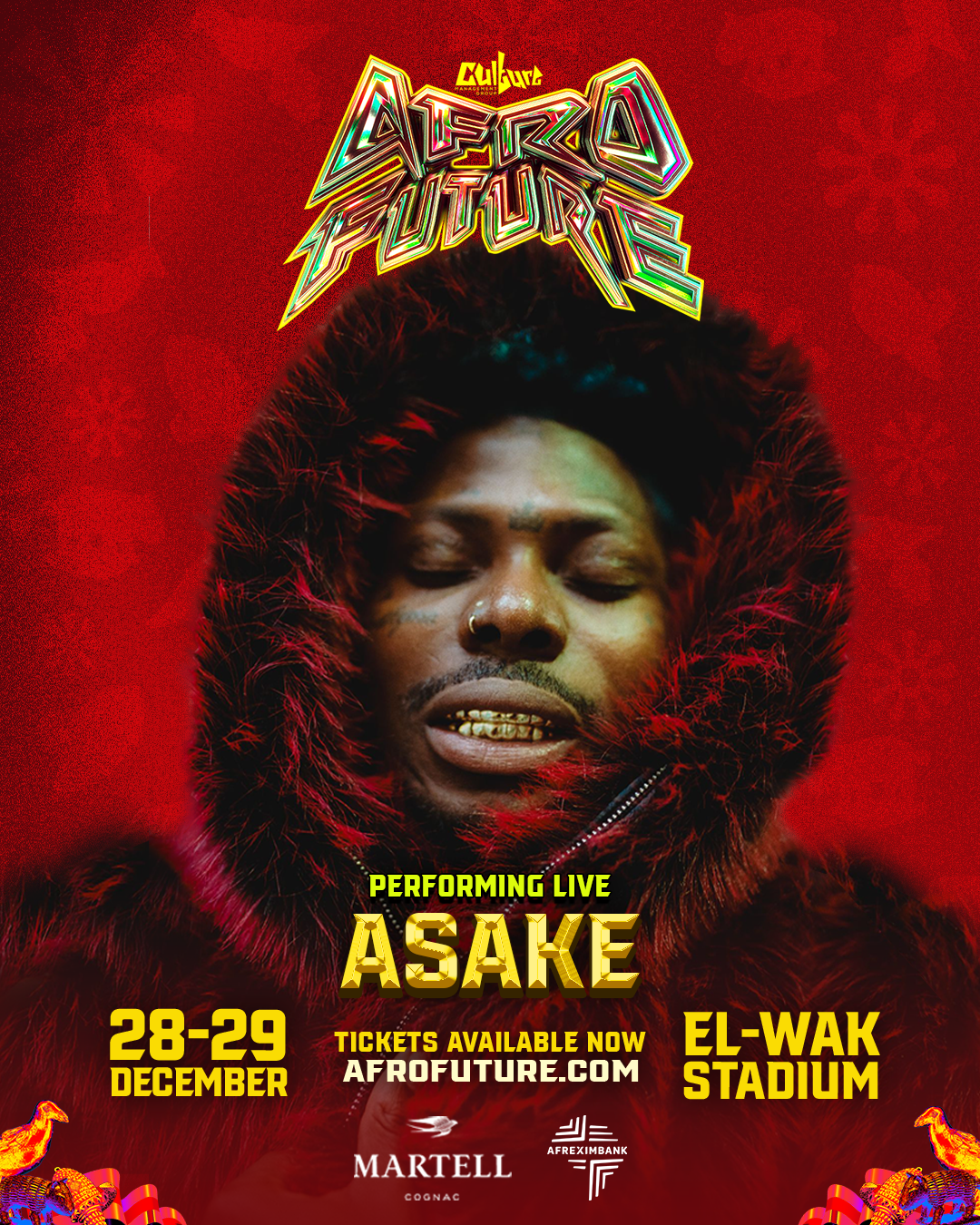 Asake, Moliy, TxC, others announced for Afrofuture 2025