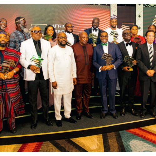 Dr. Michael K. Obeng receives African Humanitarian Award in Accra under the auspices of Ghana’s Prez John Mahama